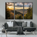 Sunrise Over the Smoky Mountains Canvas Wall Art – by MyGreatCanvas | Canvas Wall Art Prints | Photo Prints & Wall Decor