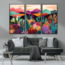 Abstract Kusama Print - Landscape Canvas Wall Art Print - by MyGreatCanvas | Canvas Wall Art Prints | Photo Prints & Wall Decor