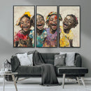 Shai Yossef style Joyful Childhood Canvas Wall Art - by MyGreatCanvas | Canvas Wall Art Prints | Photo Prints & Wall Decor