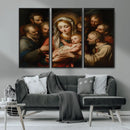 Religious Canvas Wall Art Print - Madonna and Child with by MyGreatCanvas | Canvas Wall Art Prints | Photo Prints & Wall Decor