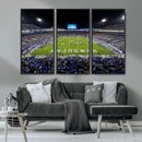 Kroger Field Canvas Wall Art - Kentucky Stadium Wall Art
