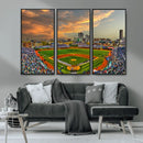 Chicago Wrigley Field Wall Art Canvas Print – Iconic