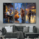 Colorful Jazz Wall Art - African American Music Canvas Print