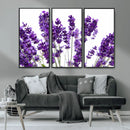 Lavender Flower Wall Art Canvas Print by MyGreatCanvas | Canvas Wall Art Prints | Photo Prints & Wall Decor