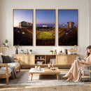 Iowa Hawkeyes Kinnick Stadium Wall Art Canvas Print, Framed