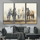 Wild Horses Wall Art Canvas Print, Framed Running Horses Art by MyGreatCanvas | Canvas Wall Art Prints | Photo Prints & Wall Decor