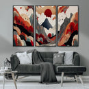 Abstract Mountain Wall Art Canvas Print – Vibrant Stylized by MyGreatCanvas | Canvas Wall Art Prints | Photo Prints & Wall Decor