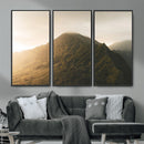Mountain Wall Art – Framed Sunset Landscape Canvas Artwork, by MyGreatCanvas | Canvas Wall Art Prints | Photo Prints & Wall Decor