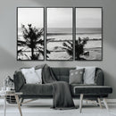 Tropical Coastline Wall Art Canvas Print – Framed Palm Trees by MyGreatCanvas | Canvas Wall Art Prints | Photo Prints & Wall Decor