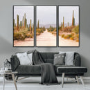 Desert Cactus Wall Art – Framed Southwestern Canvas Artwork, by MyGreatCanvas | Canvas Wall Art Prints | Photo Prints & Wall Decor