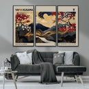 Modern Japanese Wall Art Canvas Print – Framed Abstract by MyGreatCanvas | Canvas Wall Art Prints | Photo Prints & Wall Decor