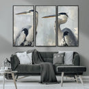 Bird Canvas Decor Wall Art Canvas Print – Framed Coastal