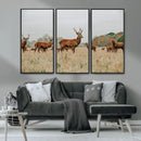 Rustic Deer Wall Art Canvas Print – Autumn Forest Woodland by MyGreatCanvas | Canvas Wall Art Prints | Photo Prints & Wall Decor