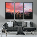 Half Dome Wall Art Canvas Print – Framed Yosemite National