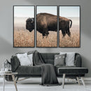 American Bison Wall Art Canvas Print – Majestic Buffalo