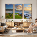 Pebble Beach Golf Links Wall Art Canvas Print – Iconic