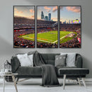 Chicago Bears Soldiers Field Wall Art Canvas Print – Framed