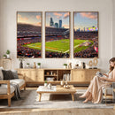 Chicago Bears Soldiers Field Wall Art Canvas Print – Framed