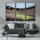 Chicago Bears Soldiers Field Wall Art Canvas Print – Framed
