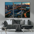 Chicago Bears Soldiers Field Wall Art Canvas Print – Framed