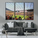 Cleveland Browns Stadium Wall Art Canvas Print – Framed NFL