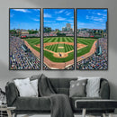 Wrigley Field Baseball Stadium Canvas Wall Art – Packed by MyGreatCanvas | Canvas Wall Art Prints | Photo Prints & Wall Decor