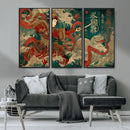Tsukioka Yoshitoshi Samurai Wall Art – Japanese Katana by MyGreatCanvas | Canvas Wall Art Prints | Photo Prints & Wall Decor