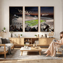 Penn State Stadium Wall Art Canvas Print, White Out Football