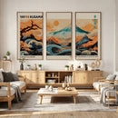 Yayoi Kusama Inspired Japanese Landscape Wall Art Canvas by MyGreatCanvas | Canvas Wall Art Prints | Photo Prints & Wall Decor