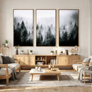 Foggy Forest Wall Art Canvas Print – Mountain Woodland by MyGreatCanvas | Canvas Wall Art Prints | Photo Prints & Wall Decor