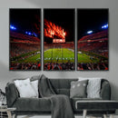 Jordan-Hare Football Stadium Wall Art Canvas Print, Football by MyGreatCanvas | Canvas Wall Art Prints | Photo Prints & Wall Decor