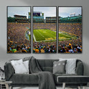 Green Bay Packers Lambeau Field Stadium Wall Art Canvas by MyGreatCanvas | Canvas Wall Art Prints | Photo Prints & Wall Decor