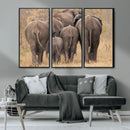 Wild Elephant Wall Art Canvas Print by MyGreatCanvas | Canvas Wall Art Prints | Photo Prints & Wall Decor