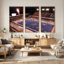 Boise State Stadium Large Wall Art Canvas Print for Living by MyGreatCanvas | Canvas Wall Art Prints | Photo Prints & Wall Decor