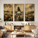 Cowgirl Wall Art Canvas Print, Western Horse Rider Wall Art, by MyGreatCanvas | Canvas Wall Art Prints | Photo Prints & Wall Decor