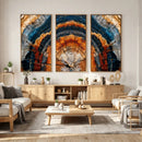 Abstract Wood Grain Canvas Print, Tree Ring Pattern Wall by MyGreatCanvas | Canvas Wall Art Prints | Photo Prints & Wall Decor