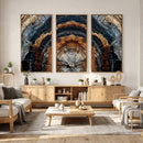 Abstract Wood Grain Canvas Print, Tree Ring Pattern Wall by MyGreatCanvas | Canvas Wall Art Prints | Photo Prints & Wall Decor