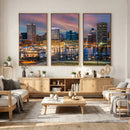 Baltimore Skyline Wall Art Canvas Print, Baltimore Downtown by MyGreatCanvas | Canvas Wall Art Prints | Photo Prints & Wall Decor