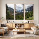 Yosemite Valley Wall Art Canvas Print – Misty Mountain by MyGreatCanvas | Canvas Wall Art Prints | Photo Prints & Wall Decor