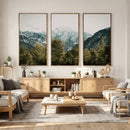 Mountain Forest Wall Art Canvas Print, Alpine Landscape by MyGreatCanvas | Canvas Wall Art Prints | Photo Prints & Wall Decor