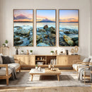 Mayon Volcano Seascape Wall Art Canvas Print, Tropical Ocean by MyGreatCanvas | Canvas Wall Art Prints | Photo Prints & Wall Decor