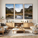 Yosemite Valley Mountain Landscape Wall Art Canvas Print, by MyGreatCanvas | Canvas Wall Art Prints | Photo Prints & Wall Decor