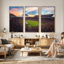Auburn Stadium Sunset Wall Art Canvas Print, Jordan Hare by MyGreatCanvas | Canvas Wall Art Prints | Photo Prints & Wall Decor