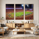 Clemson Football Stadium Wall Art Canvas Print, College by MyGreatCanvas | Canvas Wall Art Prints | Photo Prints & Wall Decor