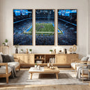 Detroit Lions Stadium Wall Art Canvas Print, Football Field by MyGreatCanvas | Canvas Wall Art Prints | Photo Prints & Wall Decor