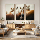 Wild Horse Herd Wall Art Canvas Print, Natural Horse by MyGreatCanvas | Canvas Wall Art Prints | Photo Prints & Wall Decor
