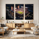 Oklahoma Memorial Stadium - Gaylord Memorial Stadium Wall by MyGreatCanvas | Canvas Wall Art Prints | Photo Prints & Wall Decor