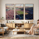 Donald W. Reynolds Razorback Stadium Wall Art Canvas Print –