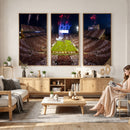 Oklahoma Memorial Stadium Wall Art Canvas Print – Oklahoma