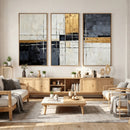Gold Abstract Wall Art Canvas Print, Modern Luxury Geometric by MyGreatCanvas | Canvas Wall Art Prints | Photo Prints & Wall Decor